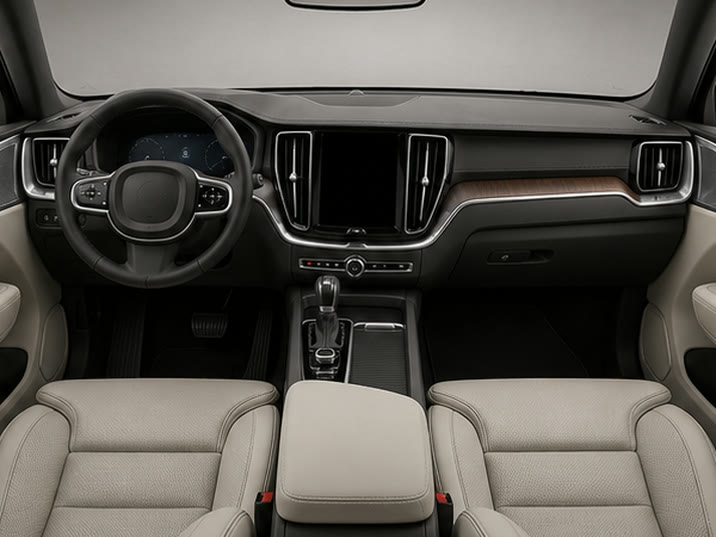 Volvo XC60 T5 AWD Momentum – dashboard en voorstoelen