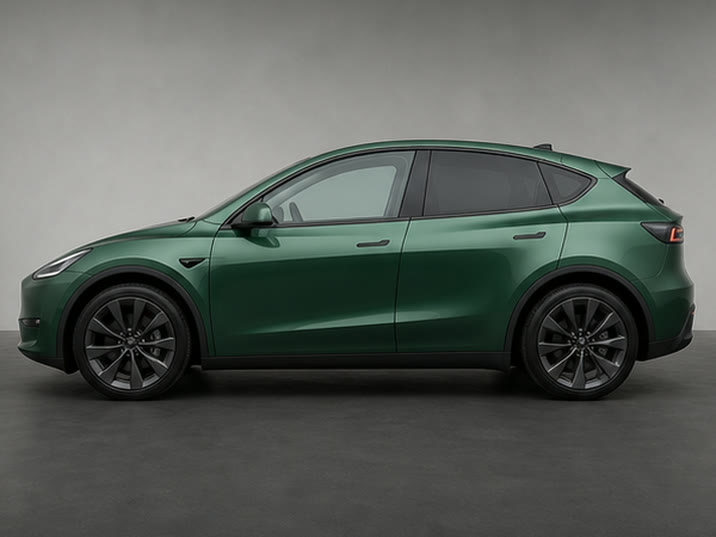 Tesla Model S 75D Dual Motor – zijaanzicht