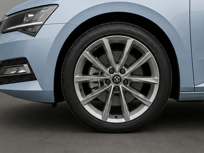 Skoda Superb 1.5 TSI ACT Style – wiel en exterieurdetail