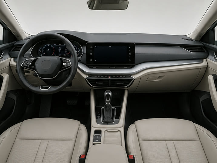 Skoda Superb 1.5 TSI ACT Style – dashboard en voorstoelen