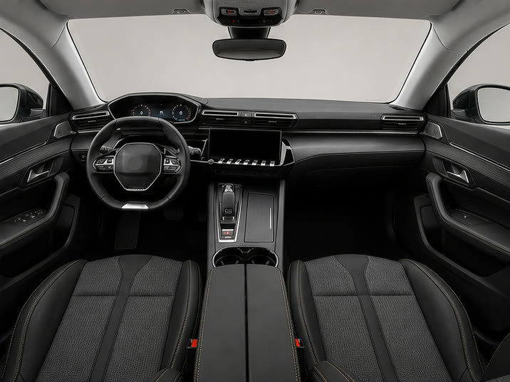 Peugeot 508 SW PureTech 180 GT – dashboard en voorstoelen