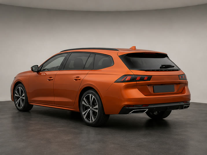 Peugeot 508 SW PureTech 180 GT – achteraanzicht