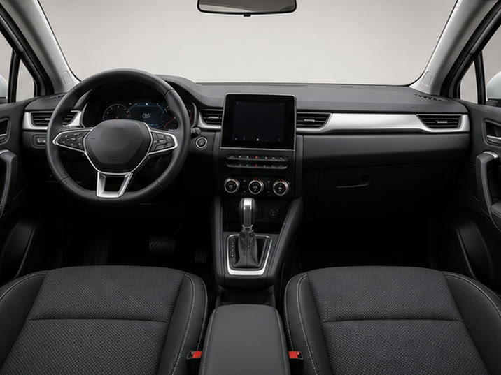 Renault Arkana E-Tech Hybrid 145 Esprit Alpine – dashboard en voorstoelen