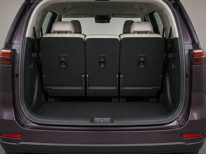 Kia Carens 1.5 T-GDi Prestige – bagageruimte
