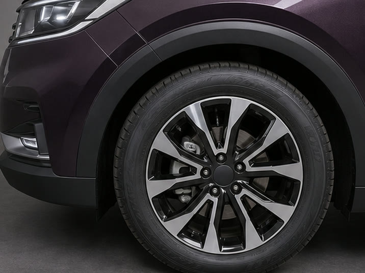 Kia Carens 1.5 T-GDi Prestige – wiel en exterieurdetail