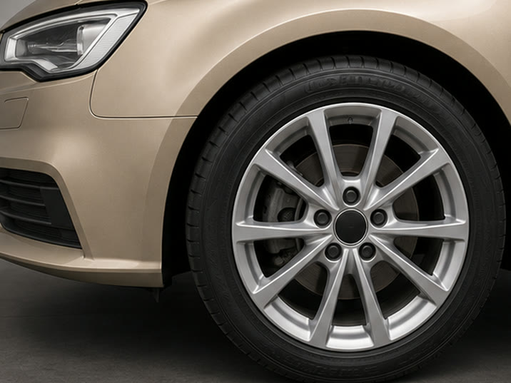 Audi A3 Sportback 1.8 TFSI quattro S line – wiel en exterieurdetail