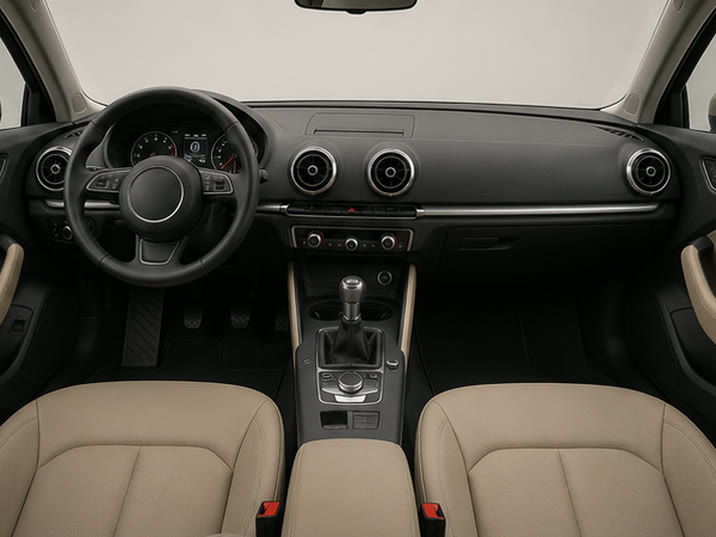 Audi A3 Sportback 1.8 TFSI quattro S line – dashboard en voorstoelen