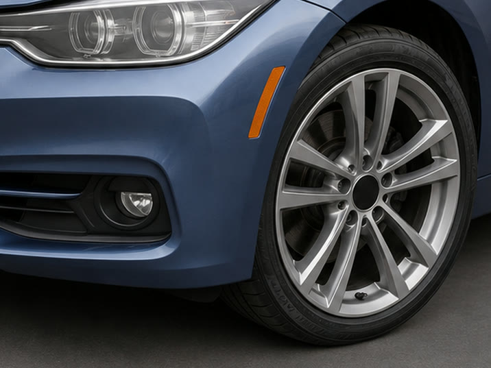 BMW 3 Serie 316d Corporate Lease – wiel en exterieurdetail