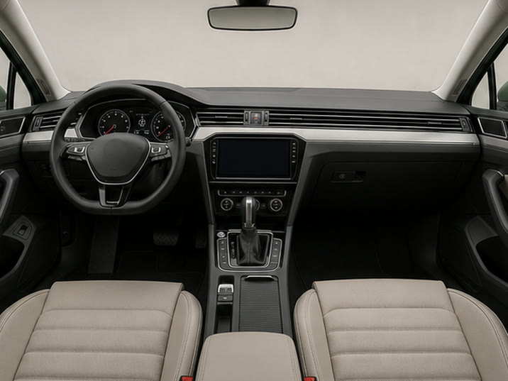 Volkswagen Passat Variant 2.0 TDI Business Edition – dashboard en voorstoelen