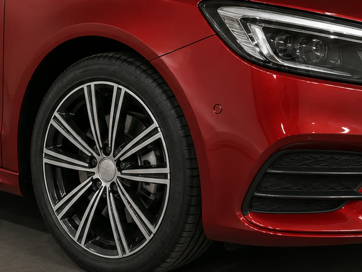 Mercedes-Benz V-Klasse V 220 d Lang Avantgarde – wiel en exterieurdetail