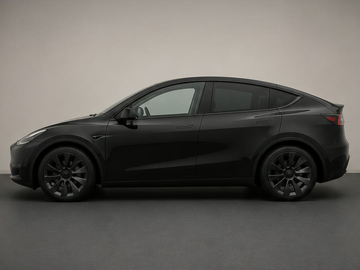 Tesla Model S 100D Dual Motor – zijaanzicht
