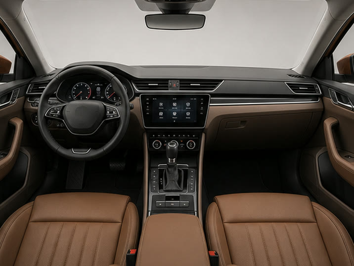 Skoda Superb 2.0 TSI 4x4 Sportline – dashboard en voorstoelen