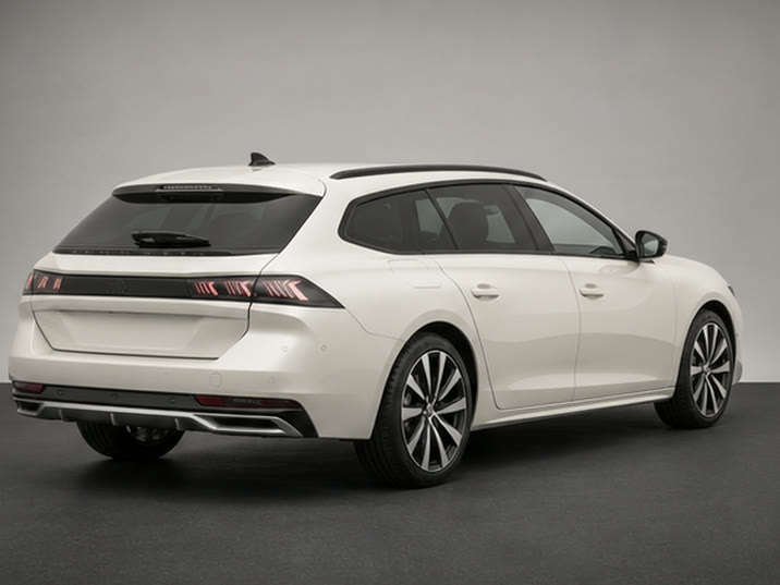 Peugeot 508 SW Hybrid 225 GT Pack – achteraanzicht