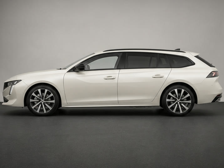 Peugeot 508 SW Hybrid 225 GT Pack – zijaanzicht