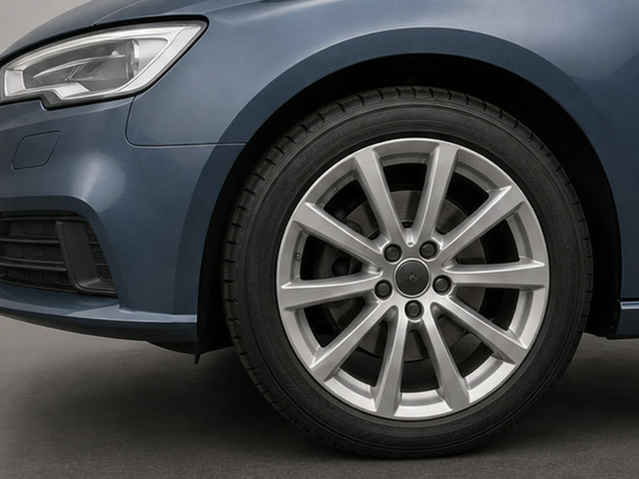 Audi A3 Sportback 1.6 TDI Attraction – wiel en exterieurdetail