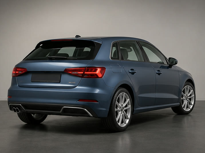 Audi A3 Sportback 1.6 TDI Attraction – achteraanzicht