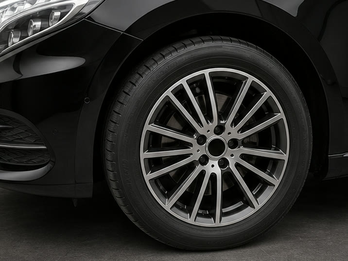 Mercedes-Benz V-Klasse V 250 d Extra Lang Exclusive – wiel en exterieurdetail