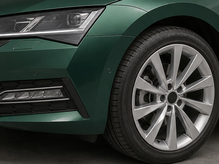 Skoda Octavia 2.0 TDI Style – wiel en exterieurdetail