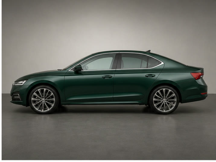 Skoda Octavia 2.0 TDI Style – zijaanzicht