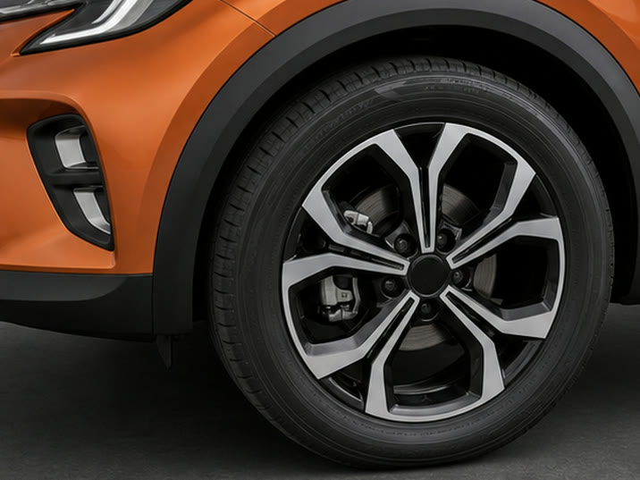 Renault Captur TCe 90 Evolution – wiel en exterieurdetail