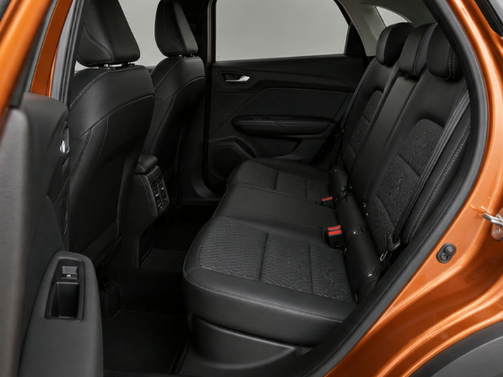 Renault Captur TCe 90 Evolution – achterbank