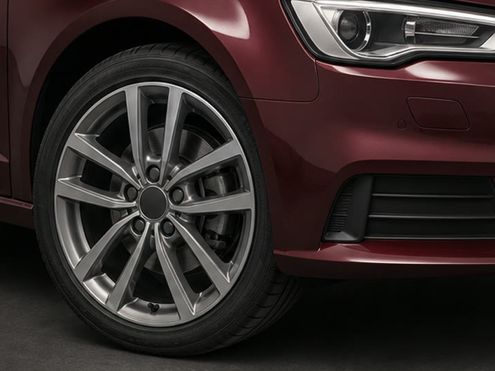 Audi S3 Sportback 2.0 TFSI quattro – wiel en exterieurdetail