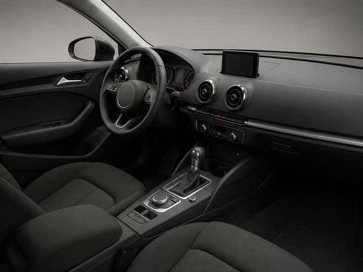 Audi S3 Sportback 2.0 TFSI quattro – dashboard en voorstoelen