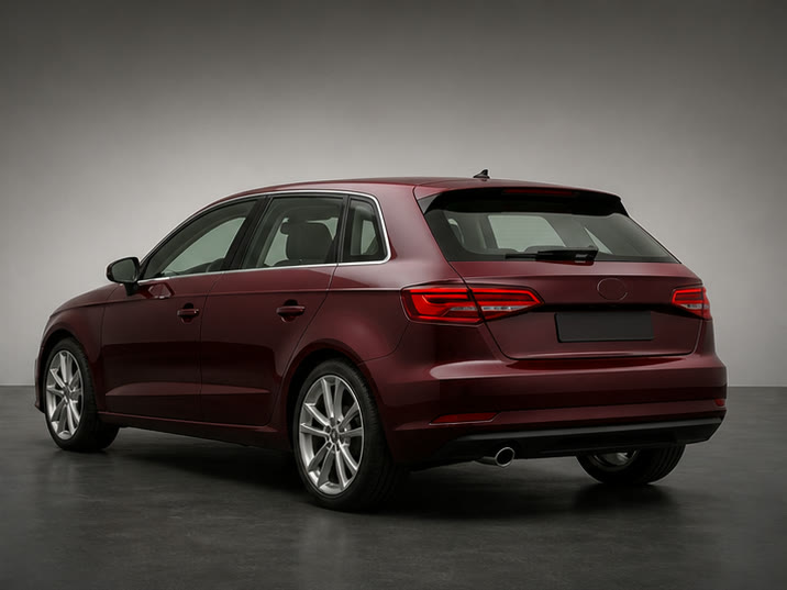 Audi S3 Sportback 2.0 TFSI quattro – achteraanzicht