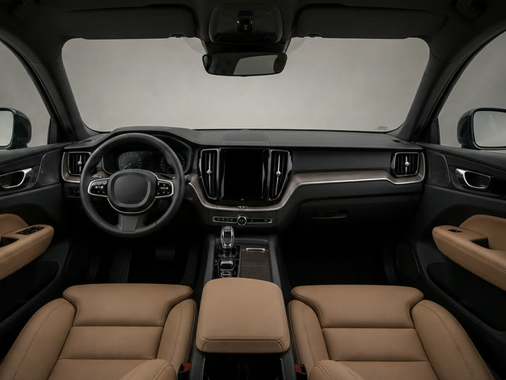 Volvo XC90 D5 AWD Momentum – dashboard en voorstoelen