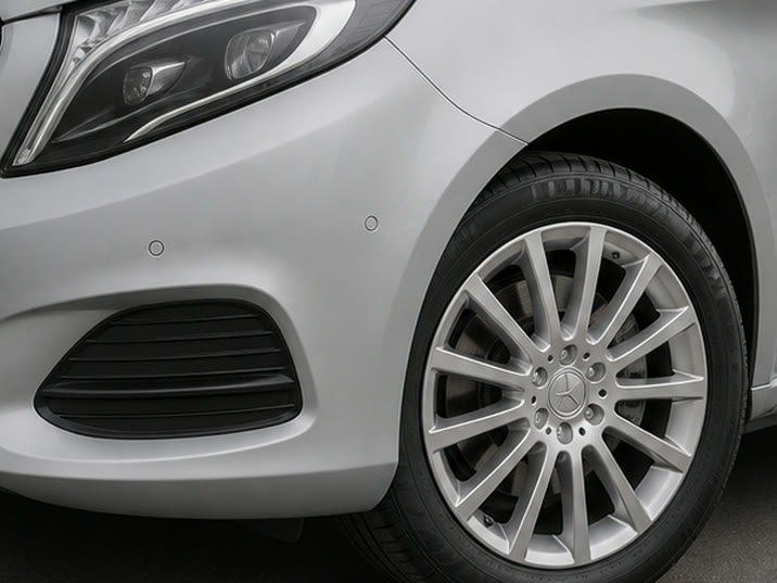 Mercedes-Benz Citan Tourer 111 CDI Pro – wiel en exterieurdetail