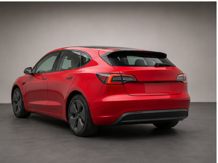 Tesla Model S Standard Range – achteraanzicht