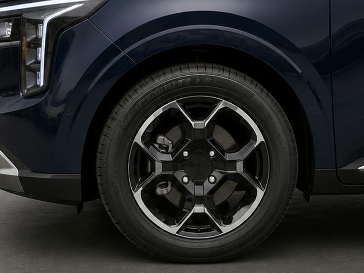 Kia Carnival 3.5 GDi Premium – wiel en exterieurdetail