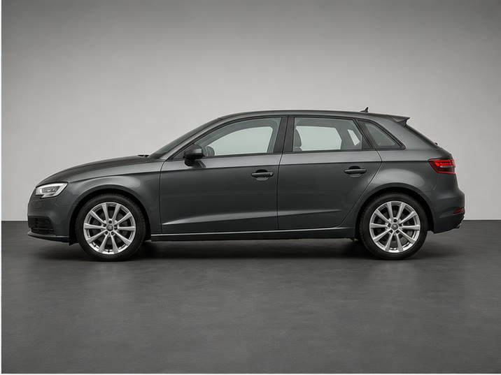 Audi A1 Sportback 1.4 TFSI S line – zijaanzicht