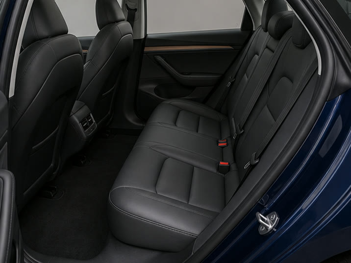 Tesla Model 3 Long Range Dual Motor AWD – achterbank