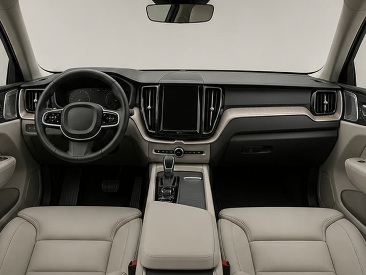 Volvo XC40 T3 Momentum – dashboard en voorstoelen