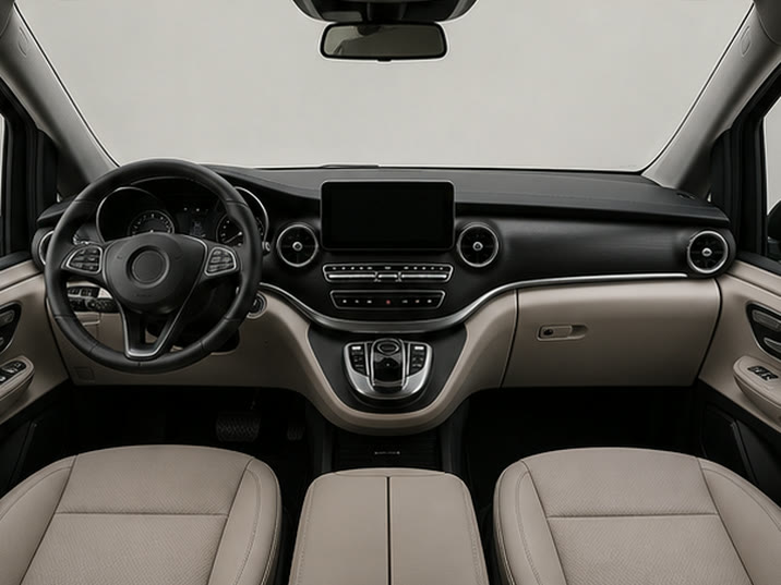 Mercedes-Benz B-Klasse B 180 Business Solution – dashboard en voorstoelen