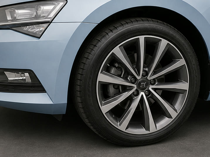 Skoda Octavia 1.5 TSI Business Edition – wiel en exterieurdetail