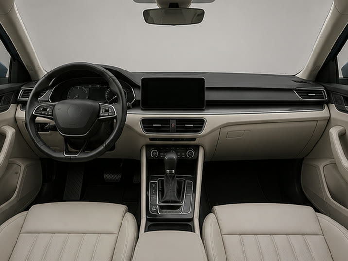 Skoda Octavia 1.5 TSI Business Edition – dashboard en voorstoelen