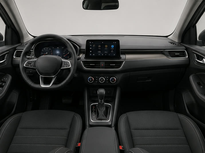 Renault Captur E-Tech Full Hybrid 145 Techno – dashboard en voorstoelen