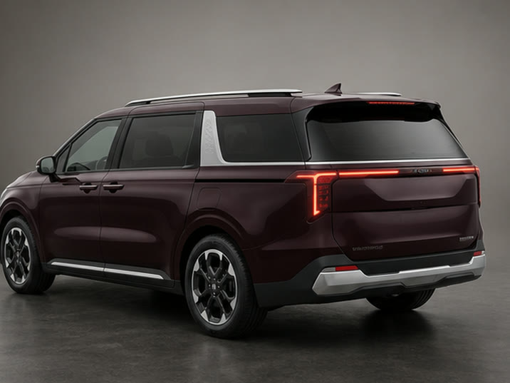 Kia Carnival 1.6 T-GDi Hybrid DynamicLine – achteraanzicht