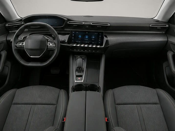 Peugeot 308 SW Hybrid 180 GT – dashboard en voorstoelen