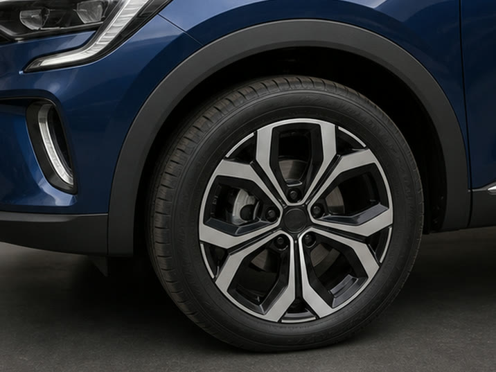 Renault Austral E-Tech Full Hybrid 200 Iconic – wiel en exterieurdetail