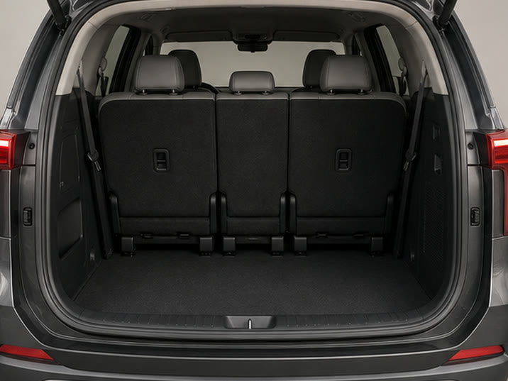 Kia Carnival 2.2 CRDi ExecutiveLine – bagageruimte